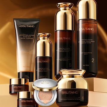 Set de Soins de Peau 8pcs - Kit Hydratant Hypoallergénique
