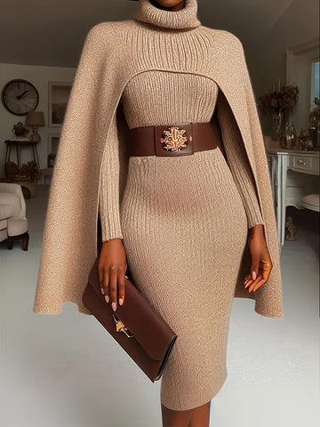 Women's Elegant Long Sleeve Maxi Dress