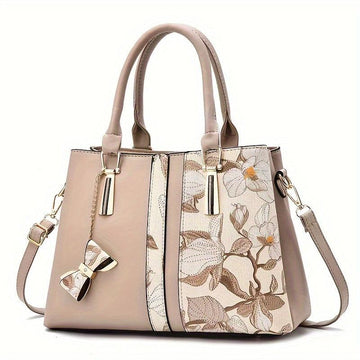 Sac à main floral élégant et spacieux