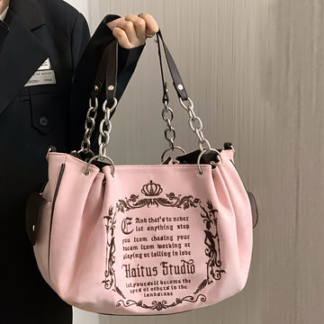 Sac à main en velours vintage avec chaîne pour femmes