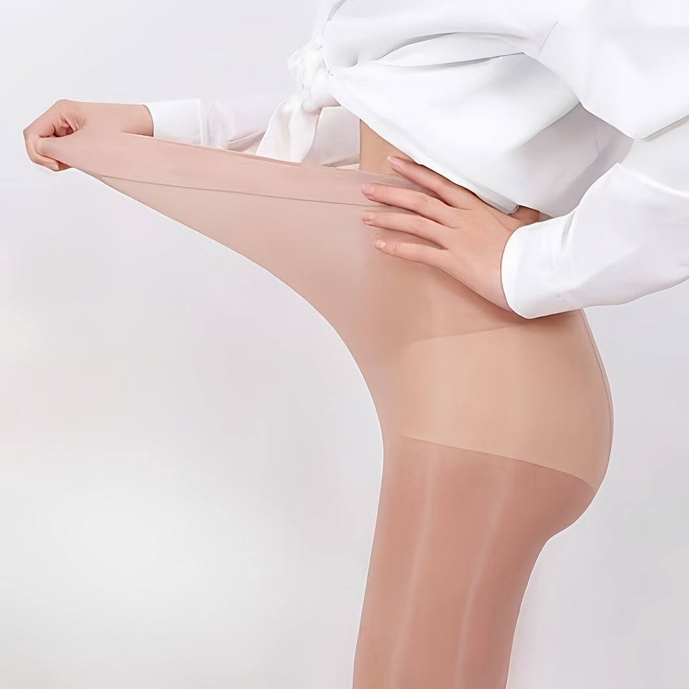 Collants Opaques Taille Haute Élastiques pour Femmes