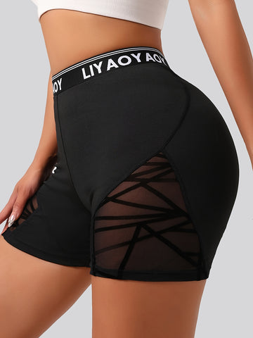 Pantalons de Yoga Mesh Femme - Sports d'Été et Printemps