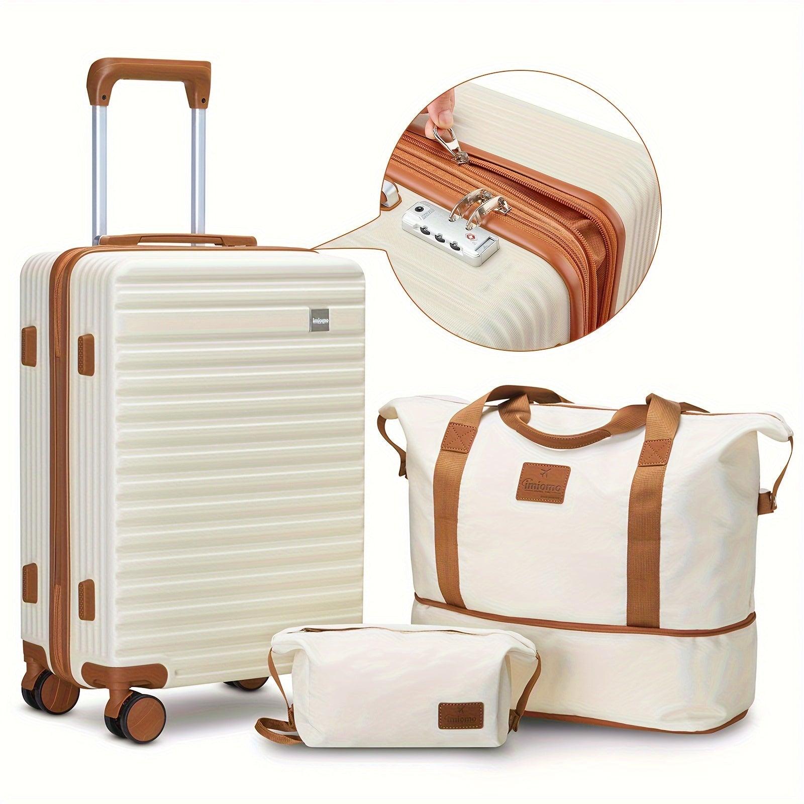 Imiono Luggage Set - Hard Shell Portable Suitcase