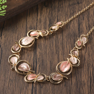 Elegant Gold Plated Jewelry Set