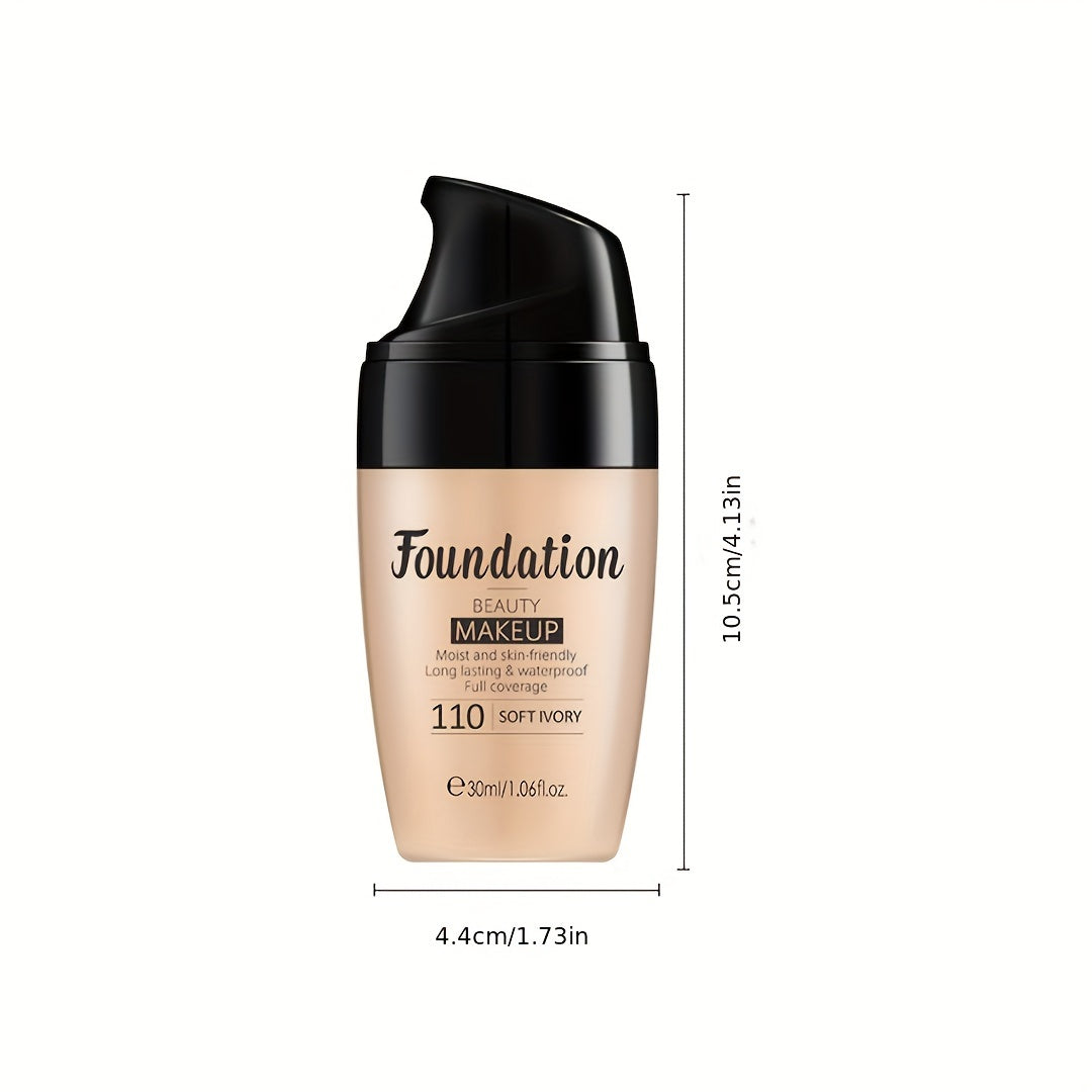 Waterproof Foundation Medium Cream - 30ml