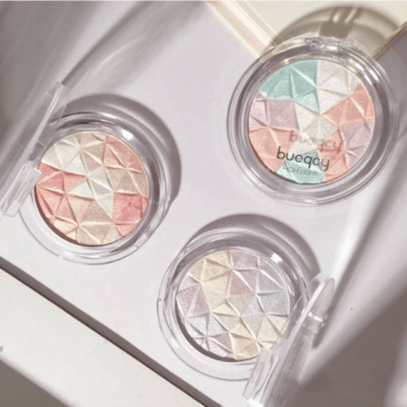 Palette de Poudre Illuminatrice Diamond Glitter à 3 Nuances