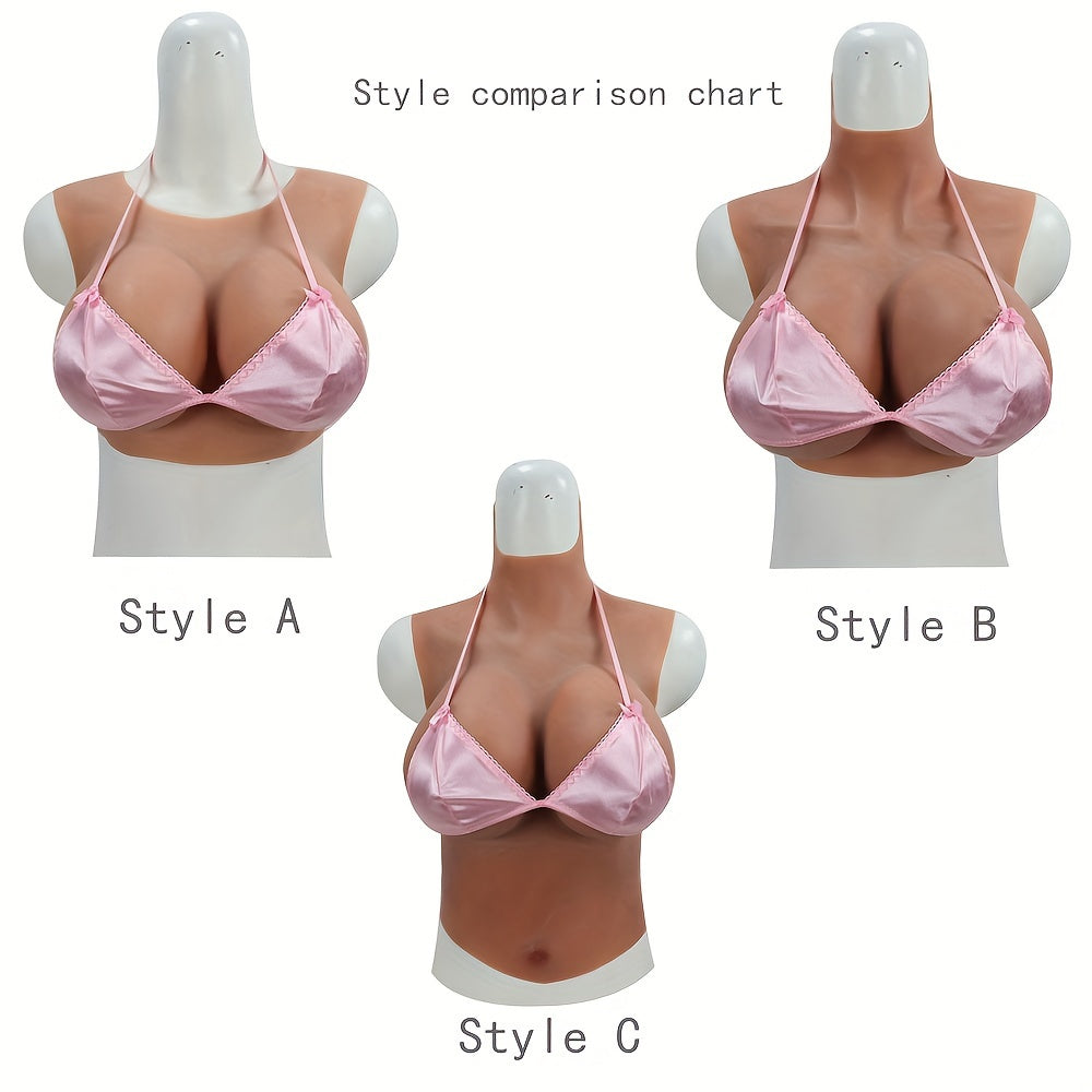 Silicone bra for role play