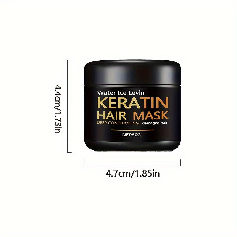 Masque Capillaire à la Kératine - Hydratation Intense pour Cheveux Secs