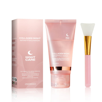 Collagen Hydrating Overnight Mask with Brush Applicator - 75ml