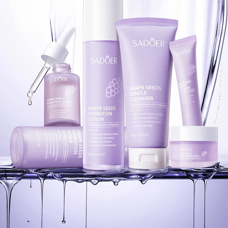 SADORÉ 6-piece Antioxidant Care Set with Hyaluronic Acid