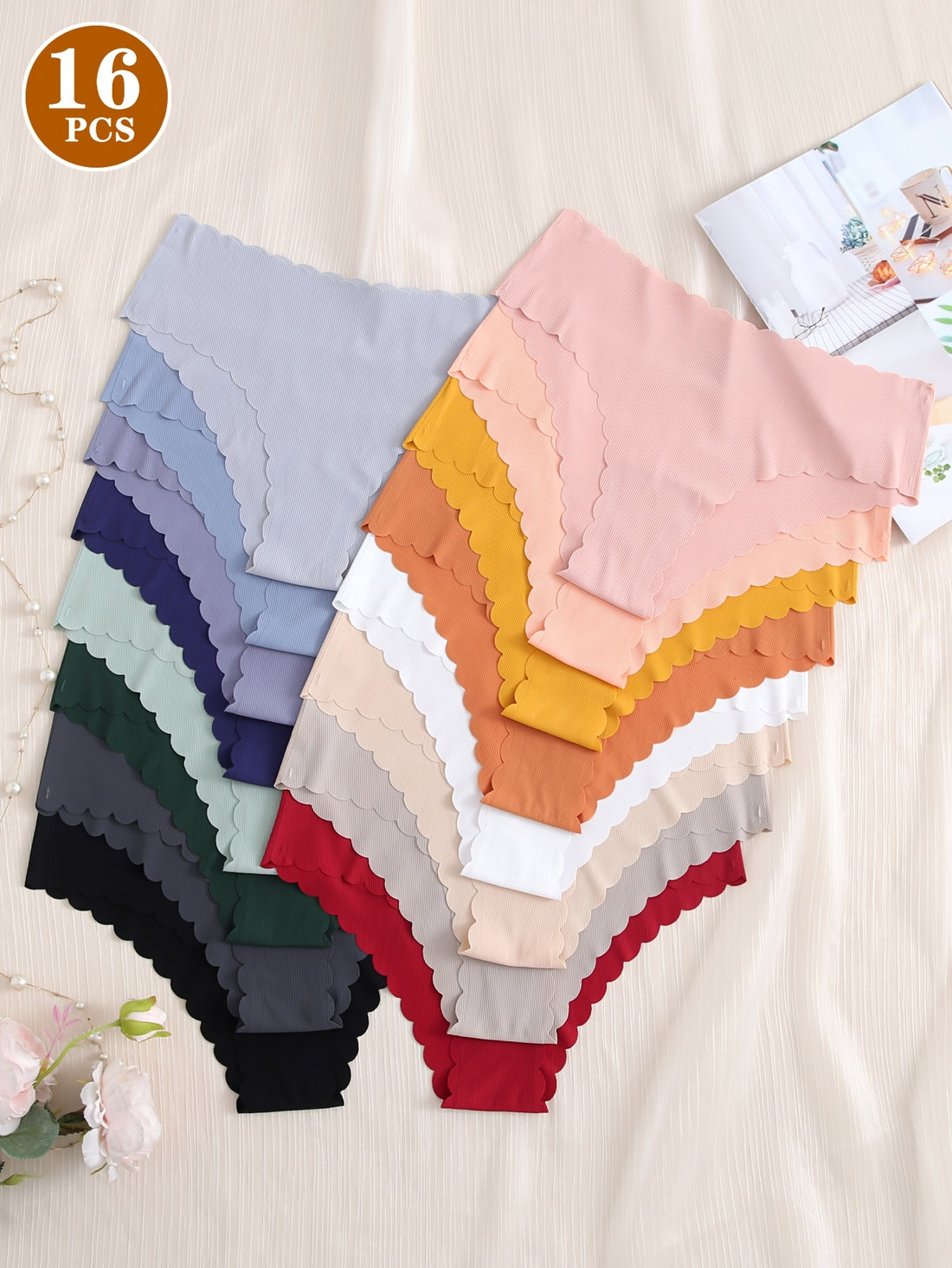 Pack of 16 Seamless Panties for Women - Absolute Comfort