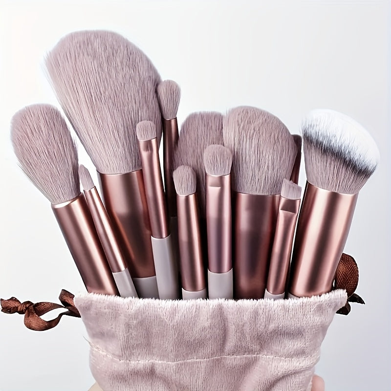 Makeup Brush Set with Bag - Professional and Soft