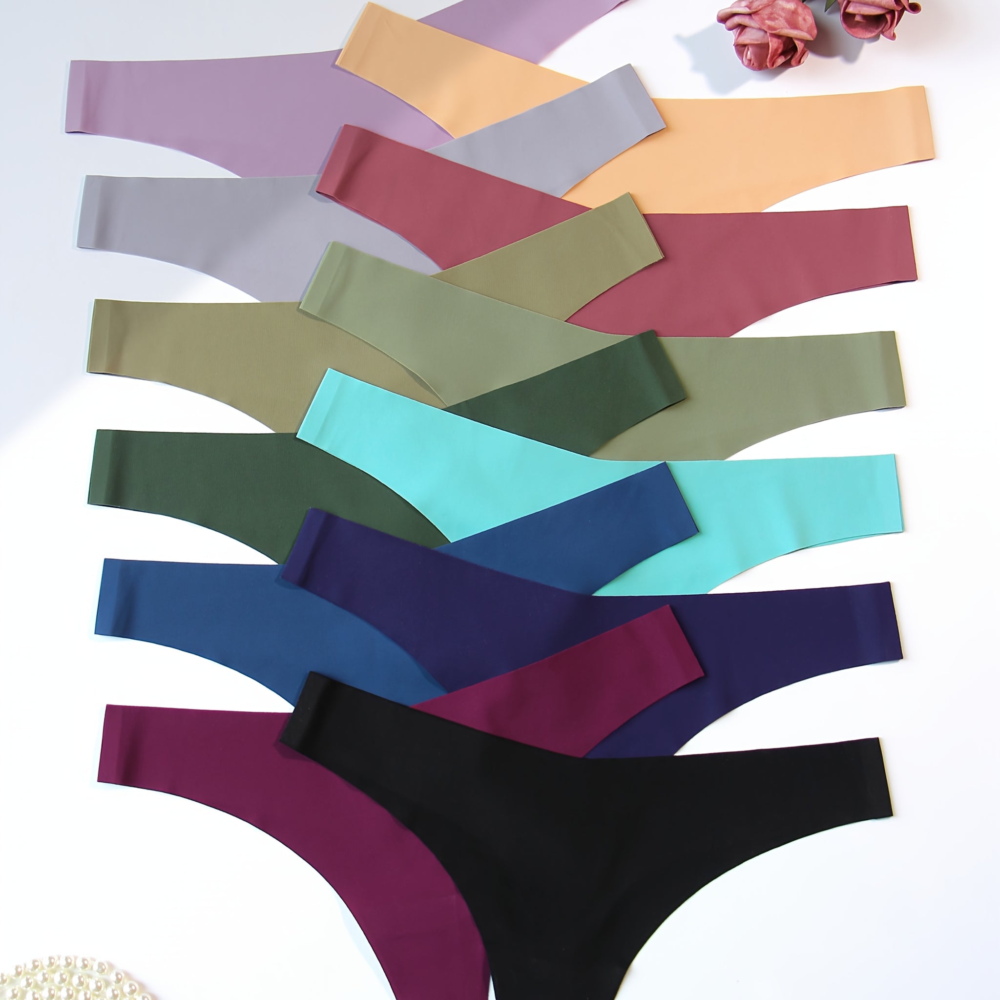 12 Pack Sexy V-Style Panties for Women