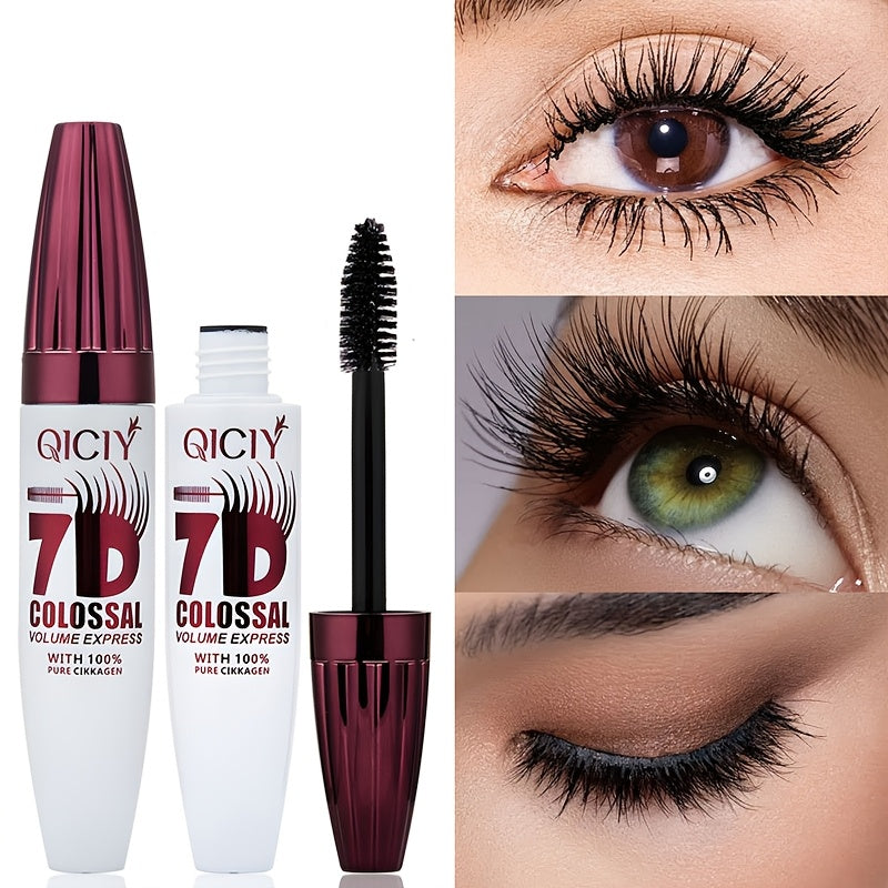 Mascara Waterproof Volume Colossal QIcy 7D