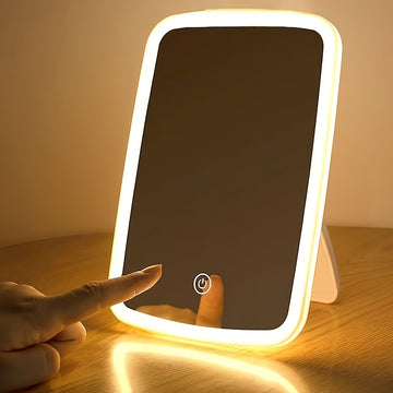 Miroir de Maquillage LED Teexin avec Contrôle Tactile