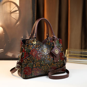 Sac à main fleuri pour femmes - Nouvelle collection Automne-Hiver