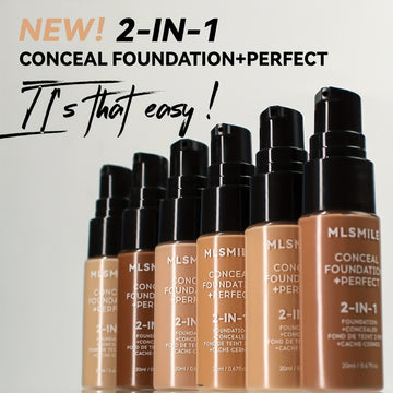 MLSMILE 2-in-1 Foundation &amp; Concealer