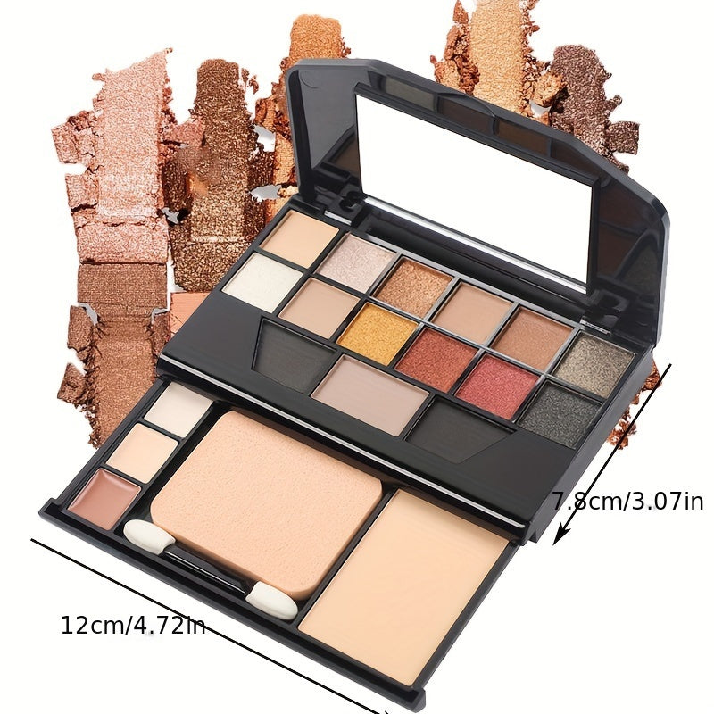 Palette Maquillage Multifonctionnelle 19 Couleurs