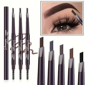 Easy-Glide Dual-Ended Eyebrow Pencil with Brush