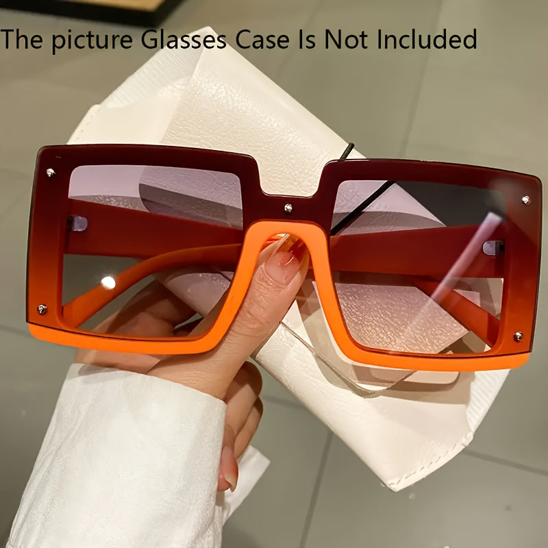 Oversized Square Glasses for Men and Women