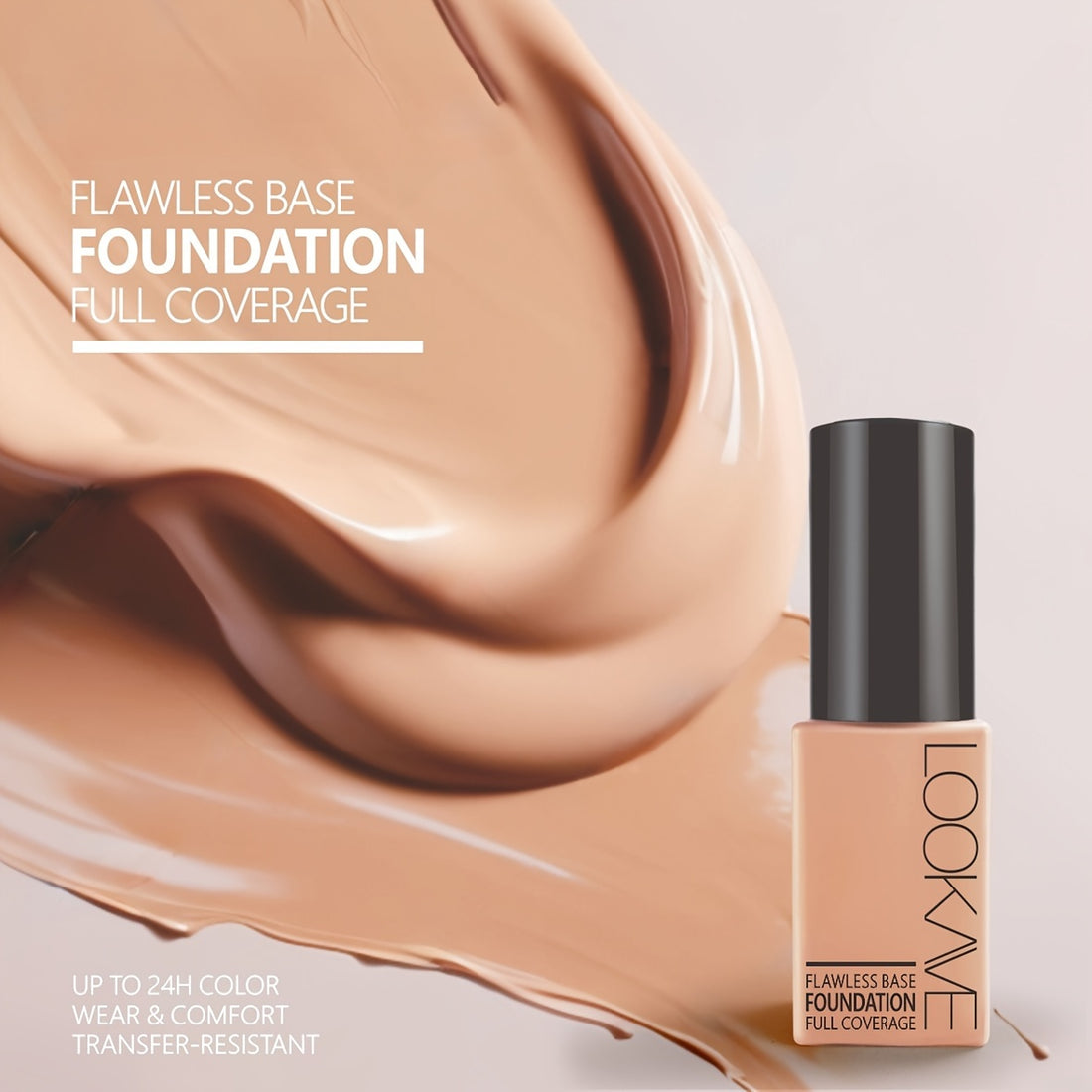 Waterproof Matte Liquid Foundation - 8 Colors