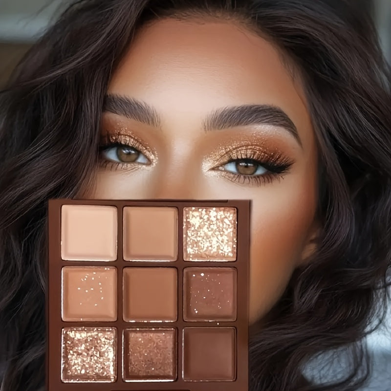 9 Color Chocolate Eyeshadow Palette