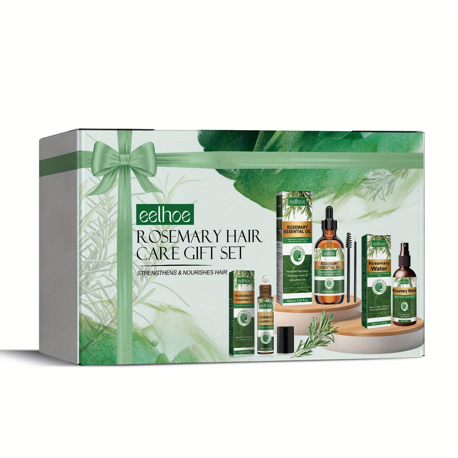 Rosemary Hair Care Set - Moisturizing and Strengthening