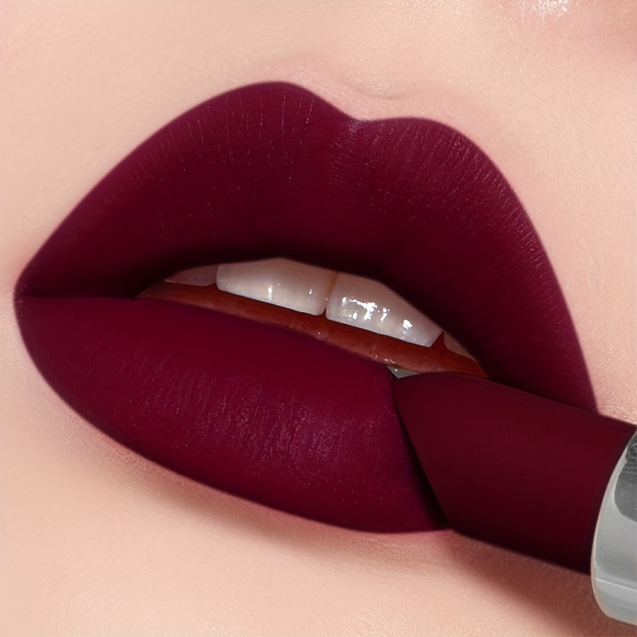 Long-lasting, natural-finish, waterproof lipstick