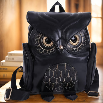 Owl Flap Backpack - Halloween Magical Journey