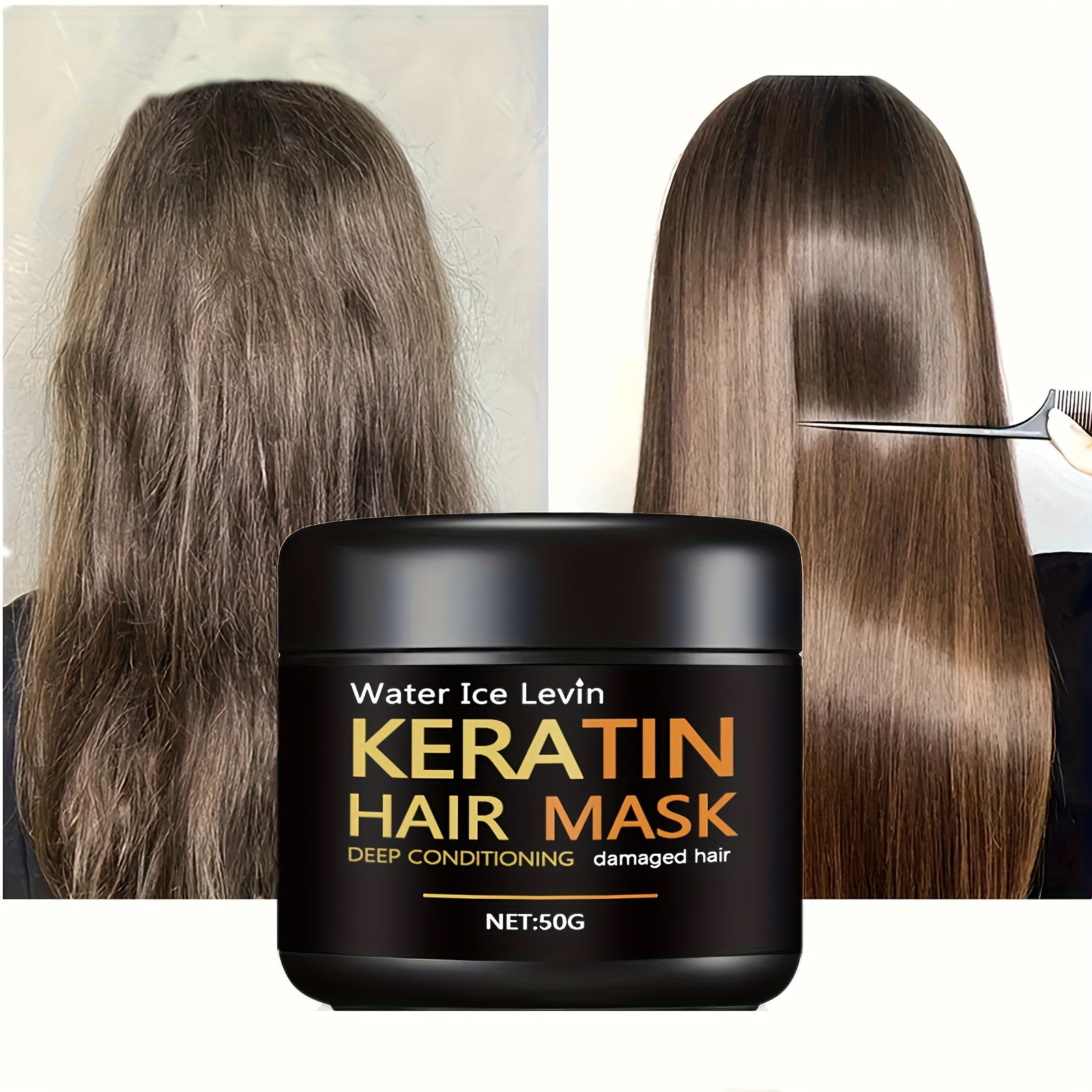 Keratin Hair Mask - Intense Hydration for Dry Hair