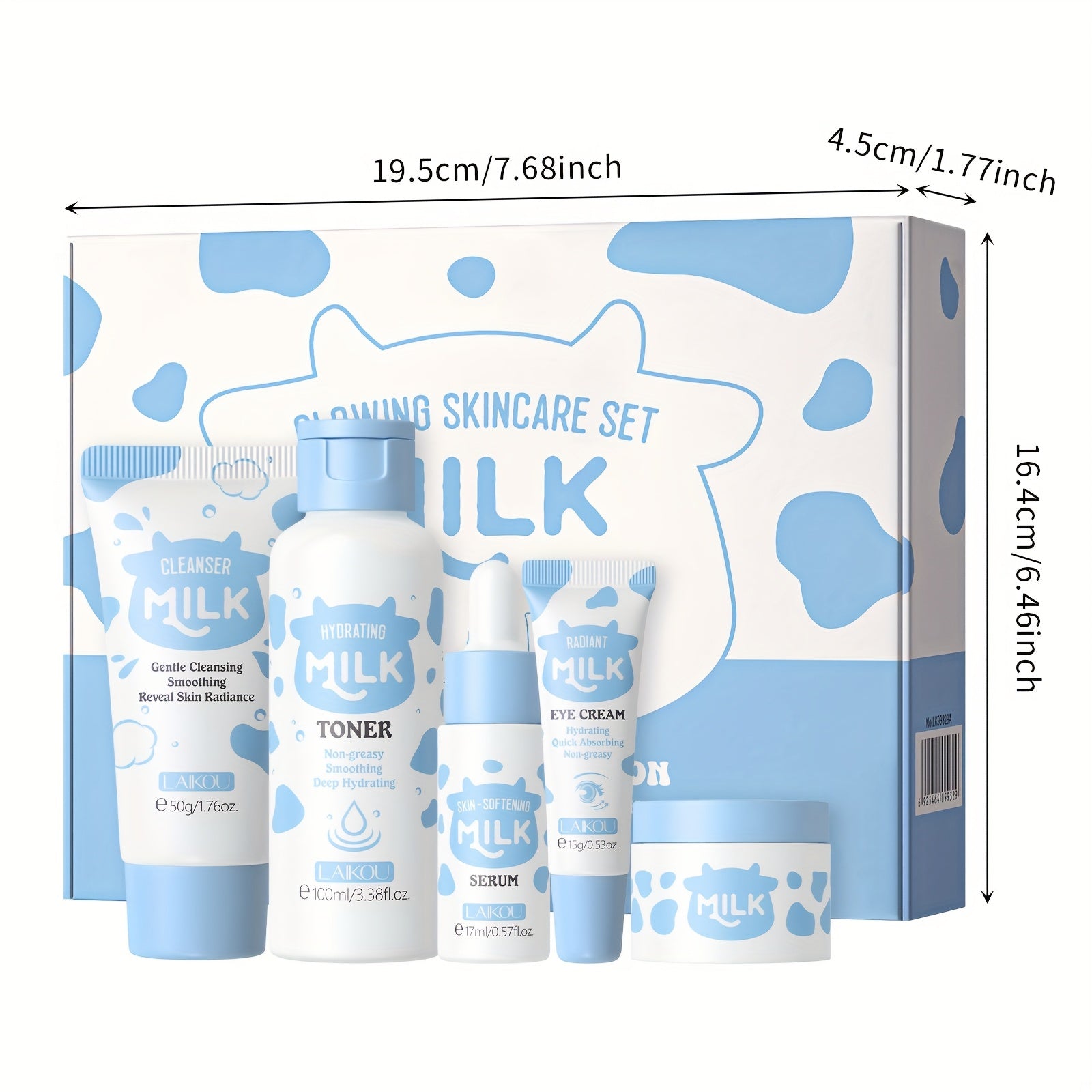 Coffret Soin Hydratant LAIKOU au Lait