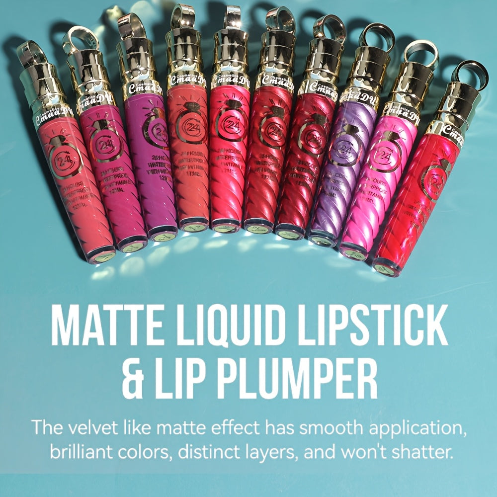 Waterproof Long Lasting Matte Lip Gloss - Perfect Gift