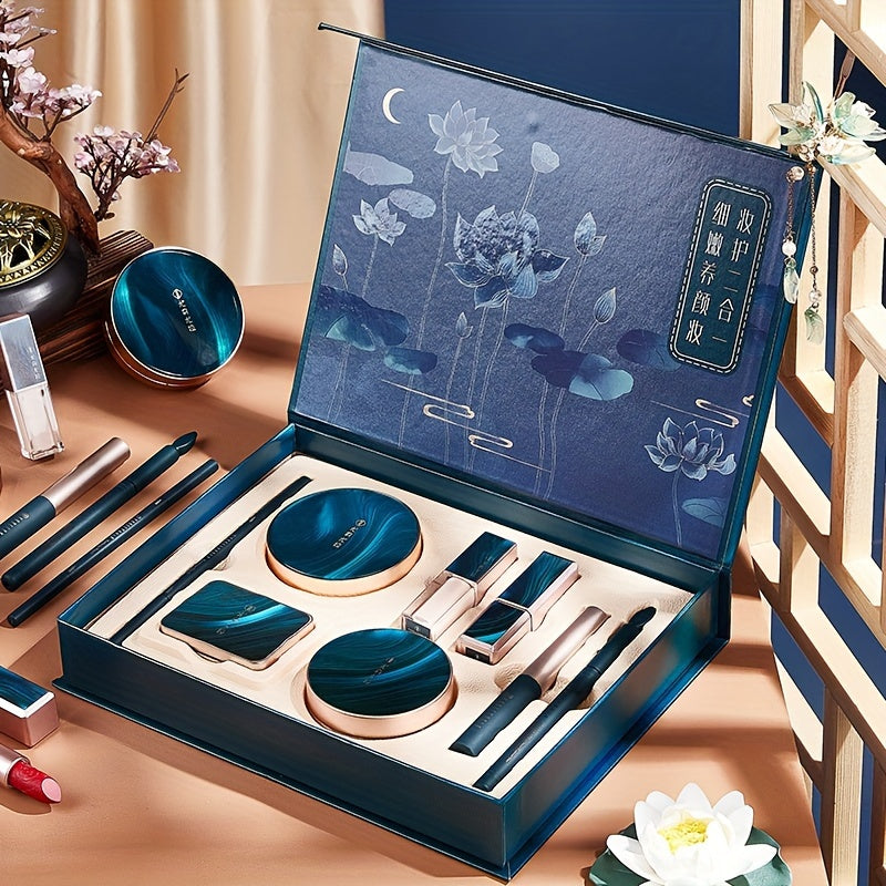 8 Piece Emerald Makeup Set