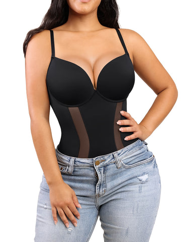 Body Shaper Beige Confortable pour Femmes