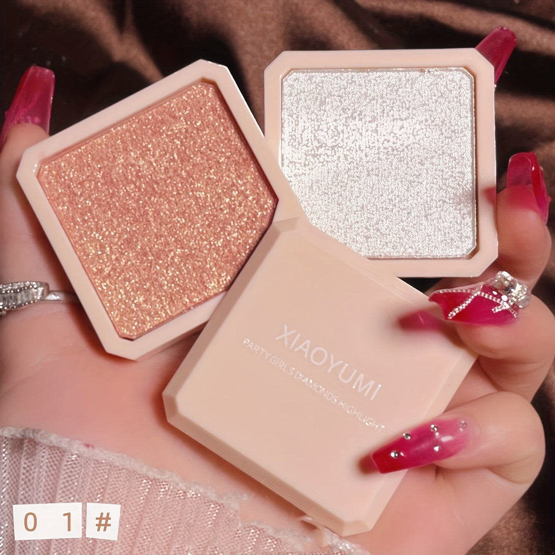 Poudre Illumineuse Ultra-Glitter pour Contour et Blush