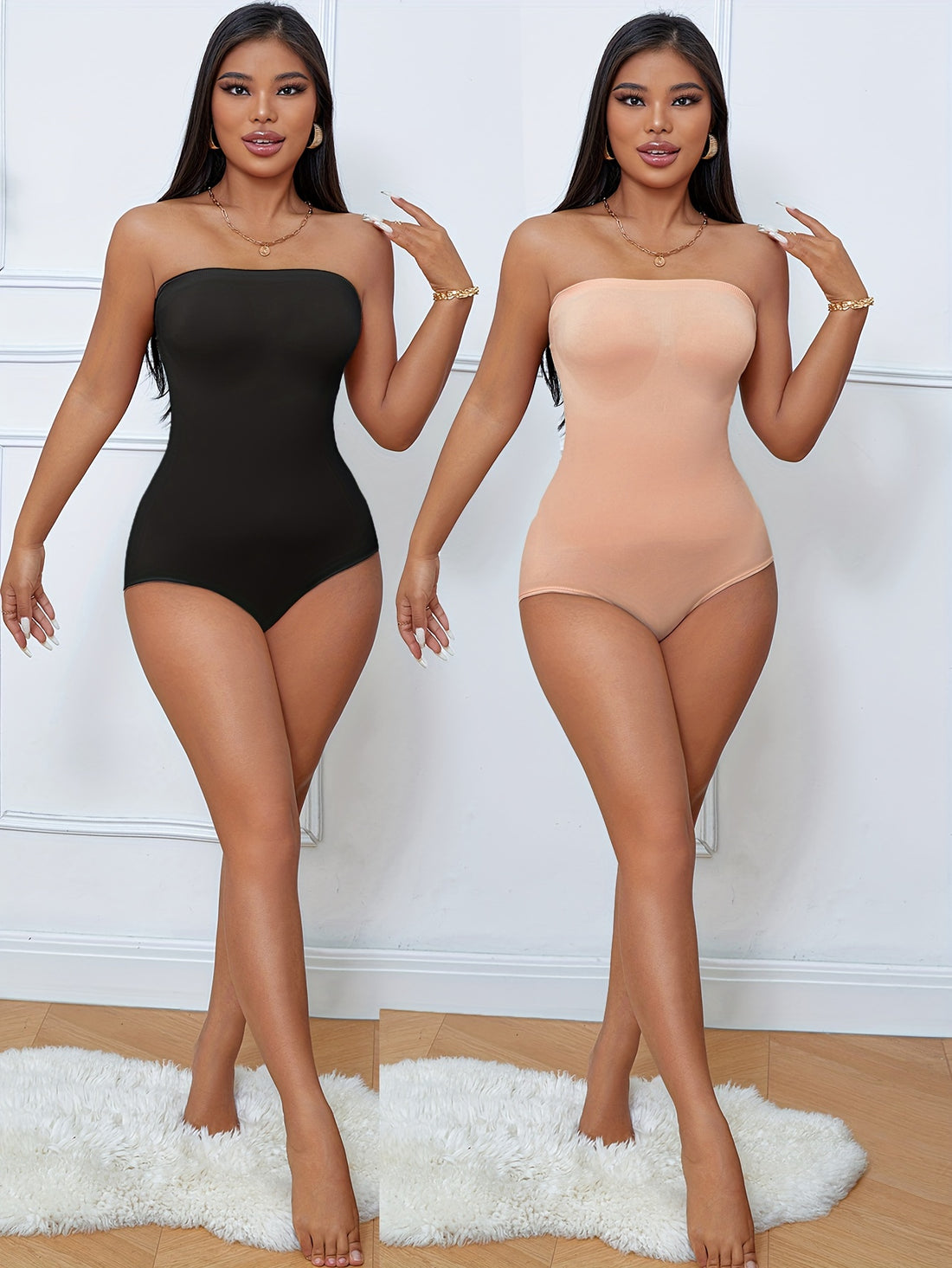 Seamless Bodysuit Set - 2 Pieces