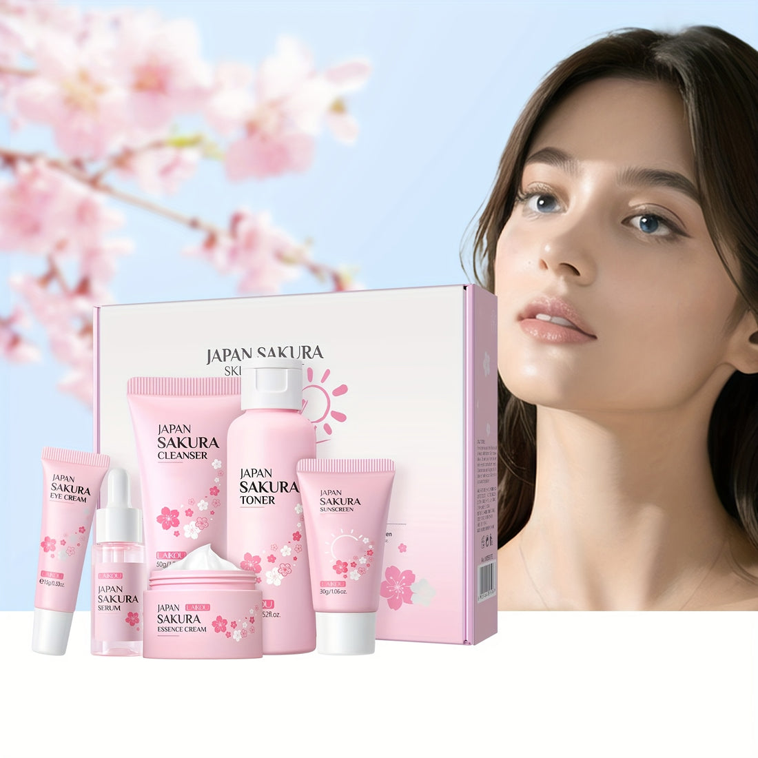 Cherry Blossom Skin Care Set