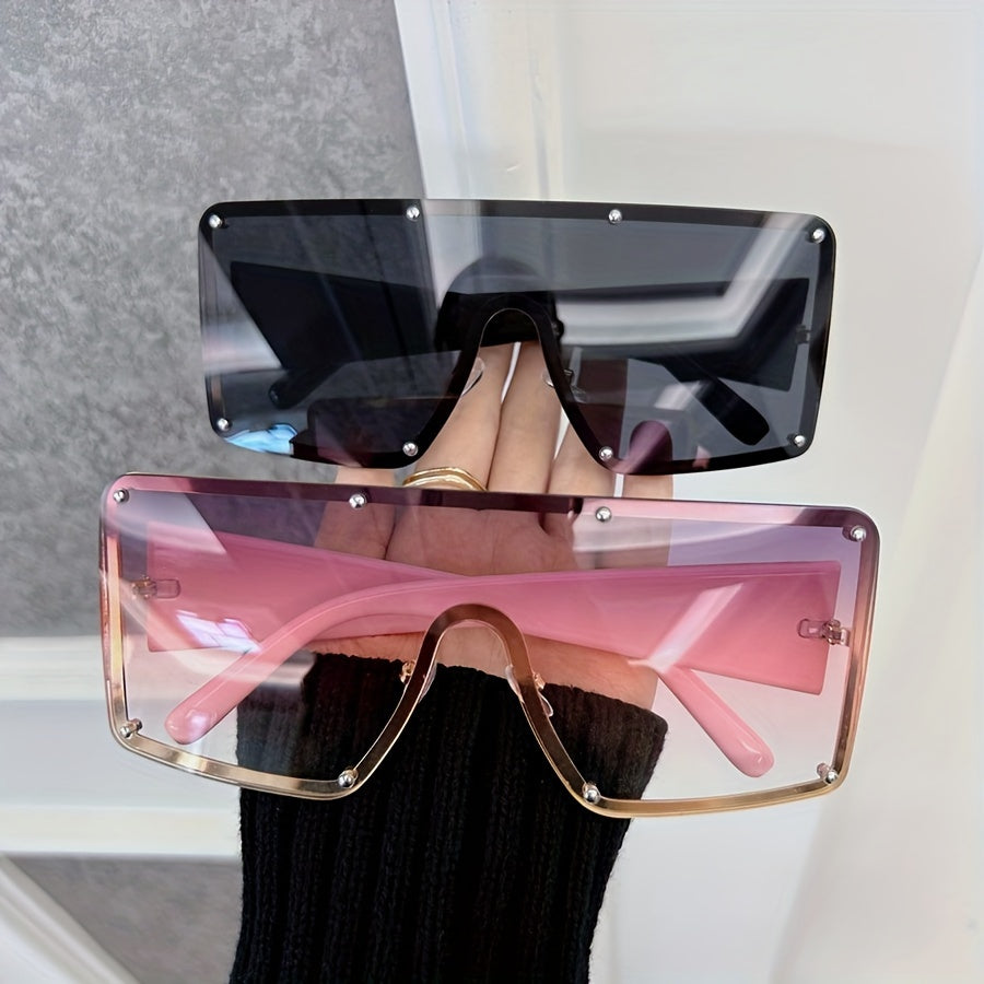 Lunettes de Mode Rétro Oversize pour Tous