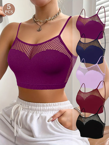 Pack of 5 Sexy Cutout Bras