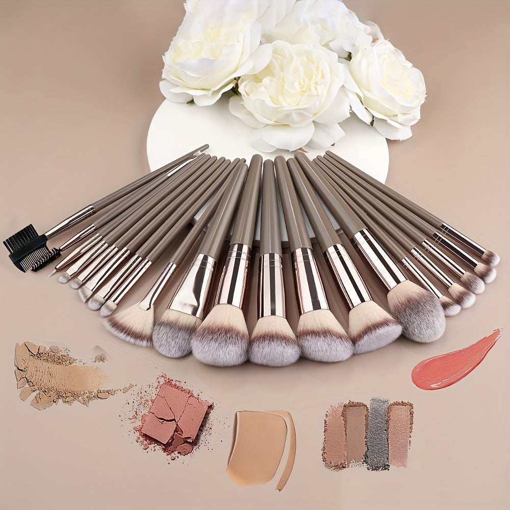 Elegant Valentine's Day Makeup Brush Set