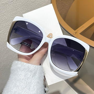 Lunettes de soleil carrées surdimensionnées pour femmes