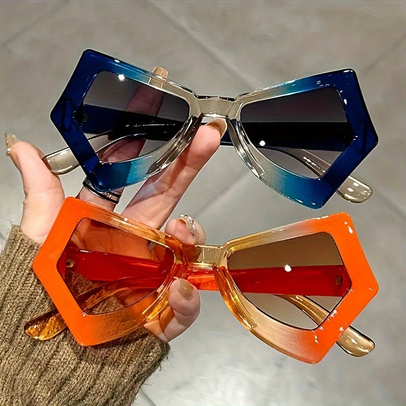 Colorful Butterfly Cat Eye Glasses