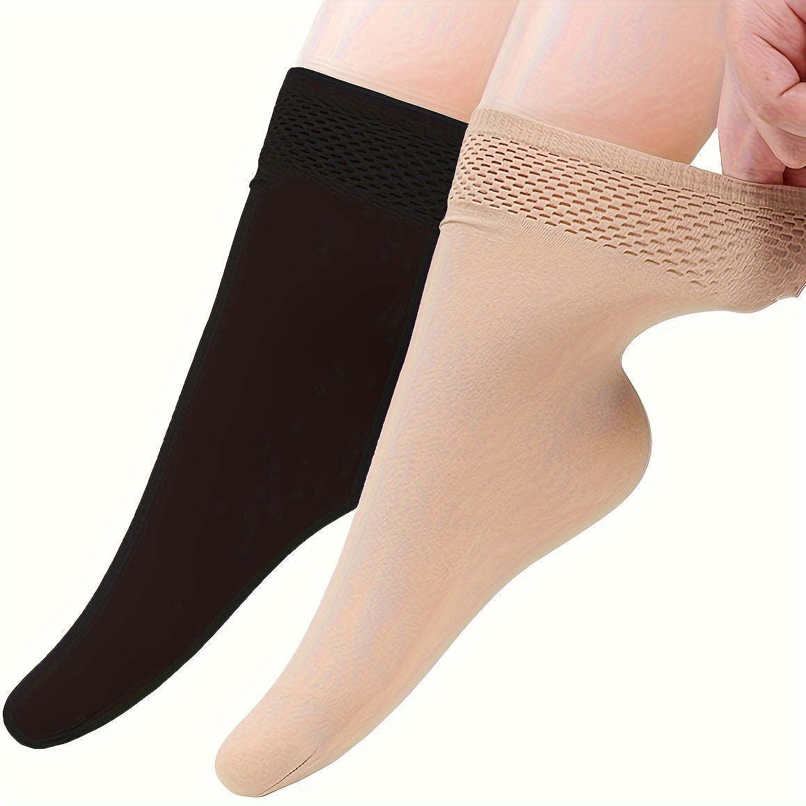 12 Pairs Casual Plus Size Comfy Socks