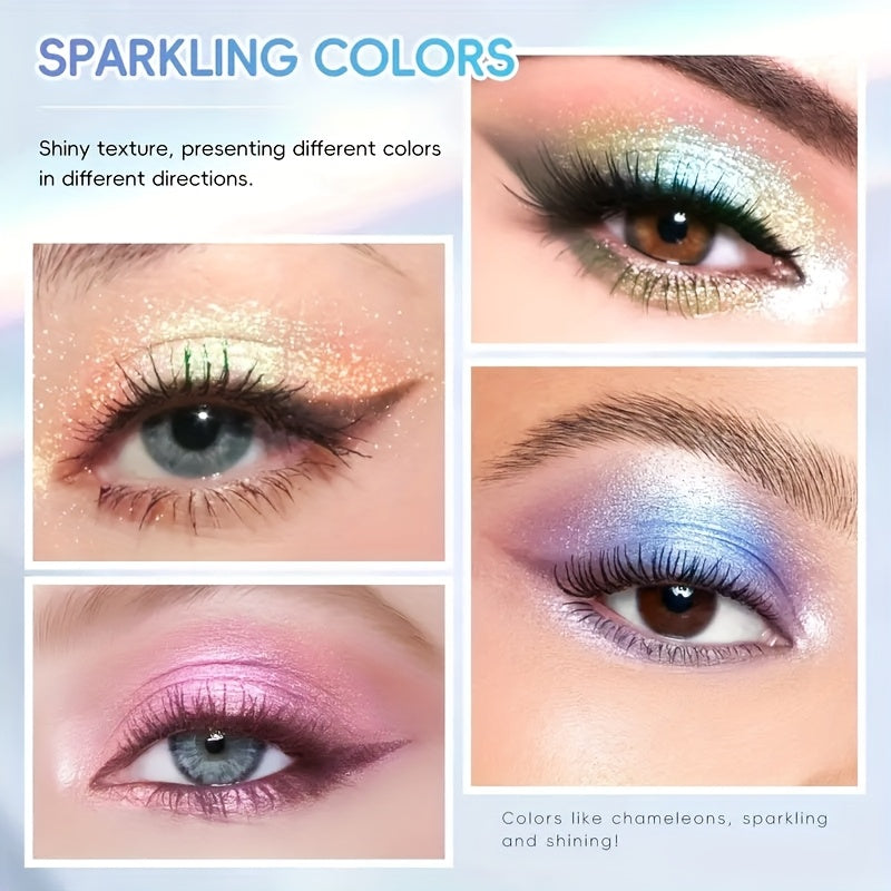 Nine Color Eyeshadow Palette - Shimmering Effects