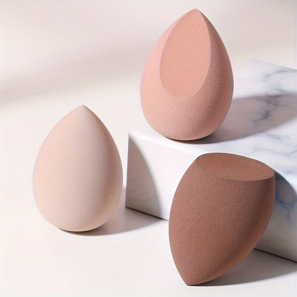 Set of 3 multifunctional makeup sponges