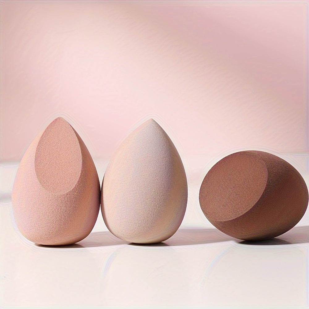 Set of 3 multifunctional makeup sponges