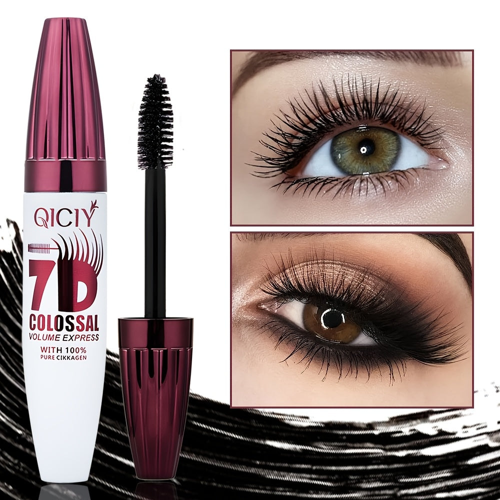 Mascara Waterproof Volume Colossal QIcy 7D