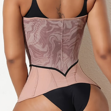 Ceinture de Taille Femme en Nylon avec Soutien-Gorge