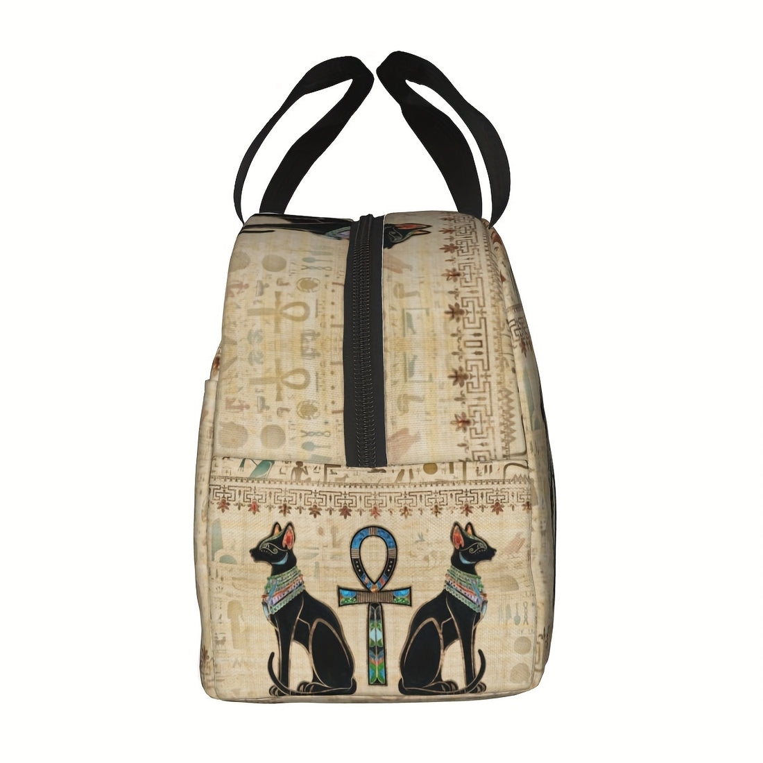 Egyptian Hieroglyphics Oxford Fabric Lunch Bag