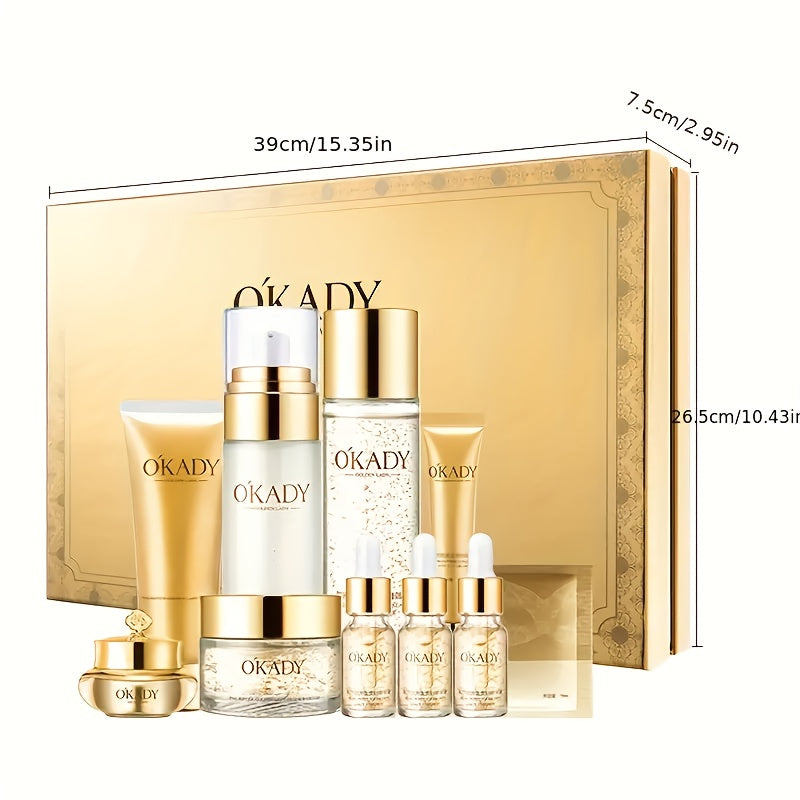 Ensemble de Soins de Peau Polypeptidiques Luxe 24 Pièces